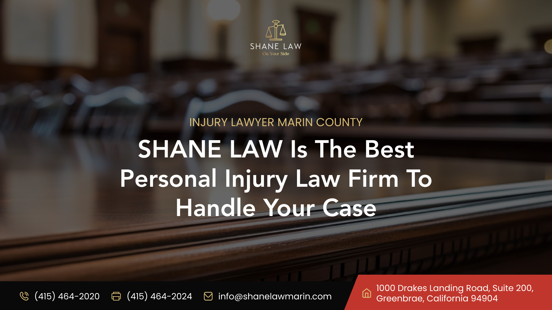 Injury Lawyer Marin County