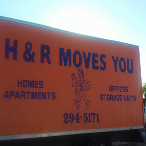 H & R Moves You Logo