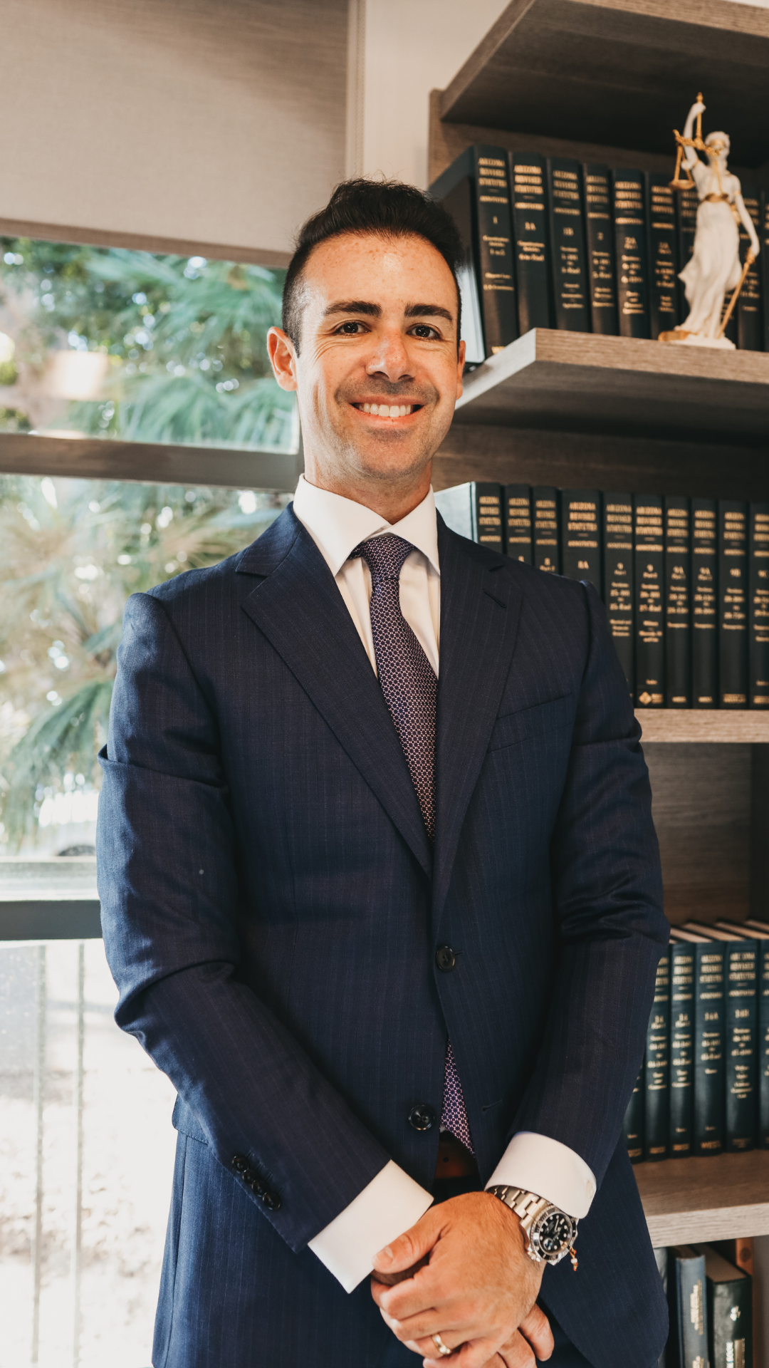 David Shapiro is an accomplished attorney who devoted his career to representing injured people against wrongdoers and irresponsible parties. Licensed to practice in Arizona and New Mexico, Mr. Shapiro has helped countless injured clients and their families recover substantial verdicts and settlements.