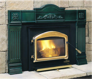 Fireplace inserts, stoves, & freestanding units.