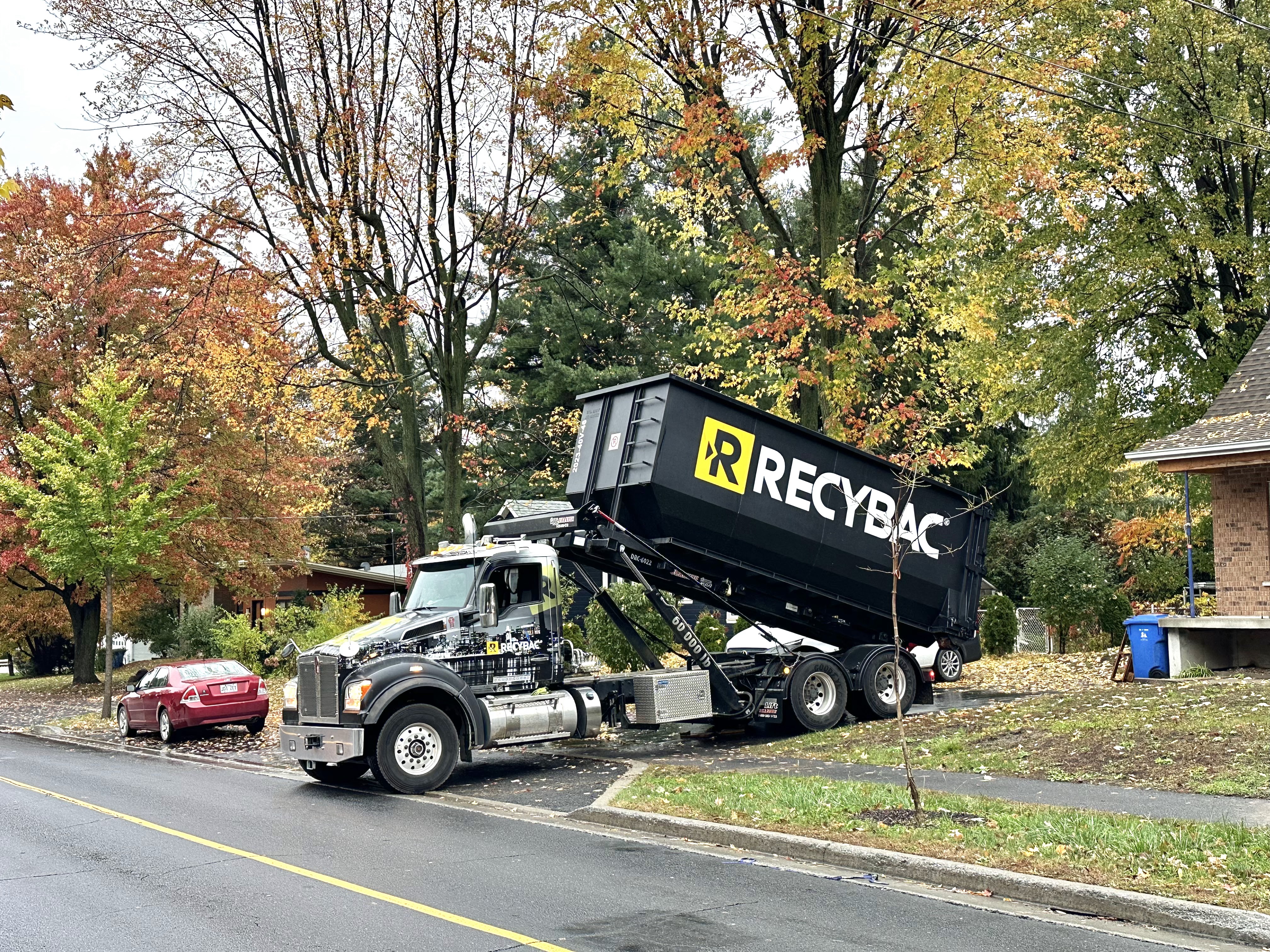 Images Location de conteneur RECYBAC Longueuil