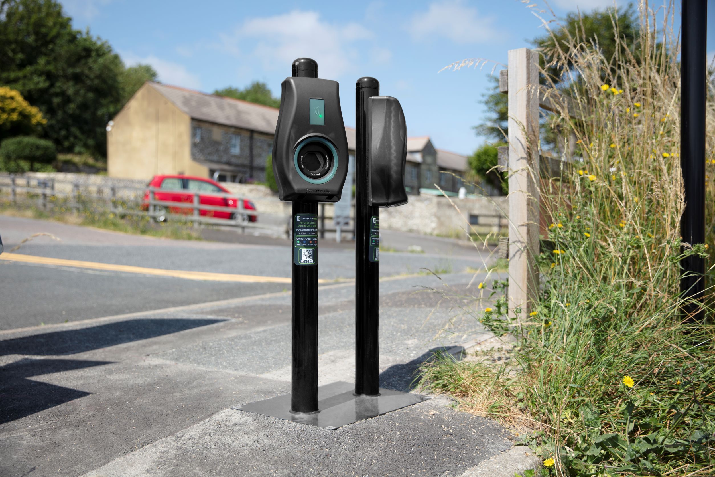 Images Connected Kerb Charging Stations