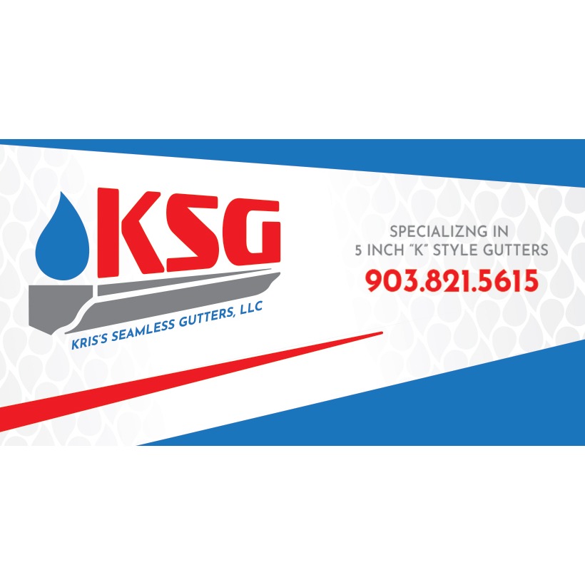 Kris's Seamless Gutters LLC Logo