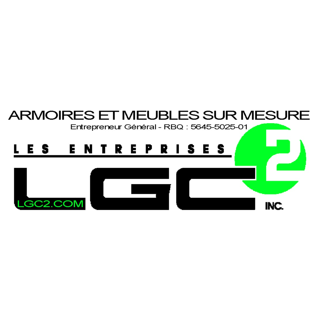 Les Entreprises LGC2 Inc. - Armoires et Meubles sur Mesure