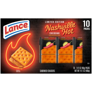 Lance® Nashville Hot Cheddar Sandwich Crackers, 10 Pack featured image