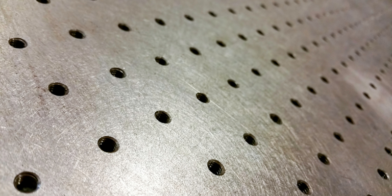 Our custom perforating work exceeds expectations.