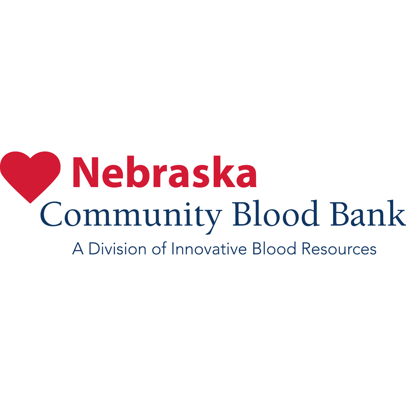 Nebraska Community Blood Bank - Omaha Donor Center Logo