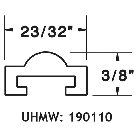 Conveyor Guide Rail Components