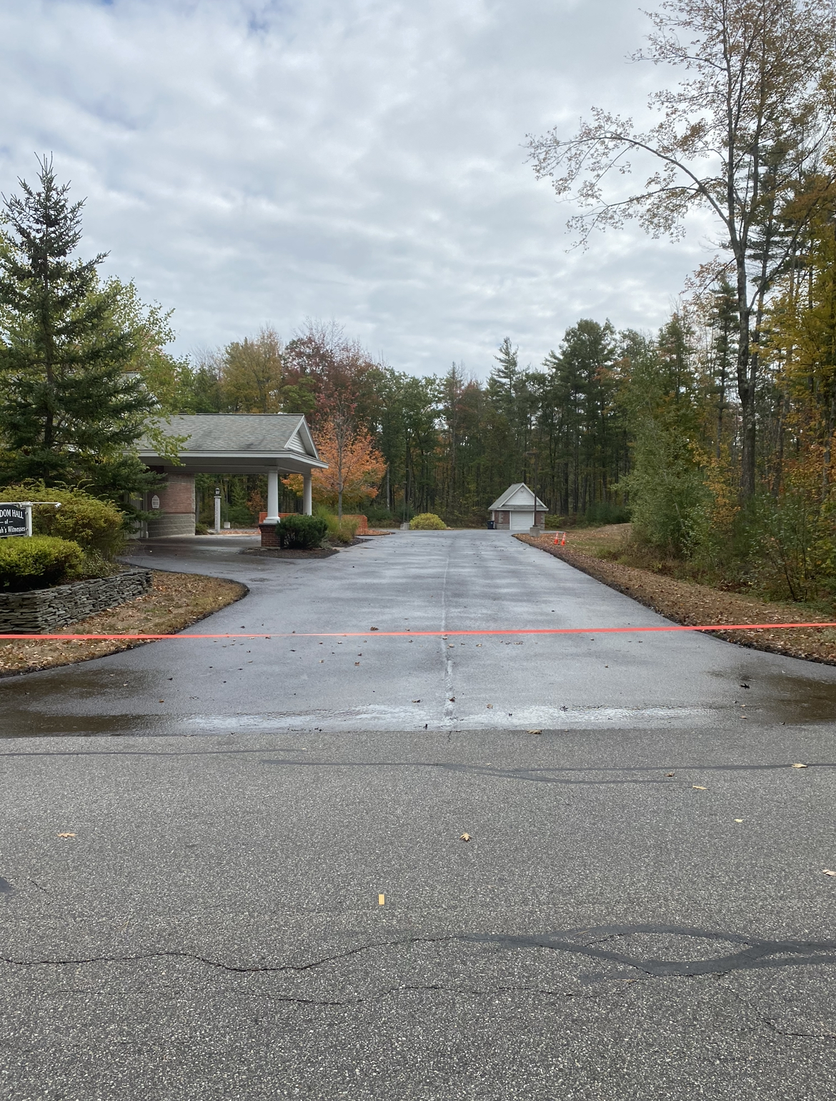 Expert driveway sealcoating, enhancing curb appeal and extending asphalt life for Maine homeowners.