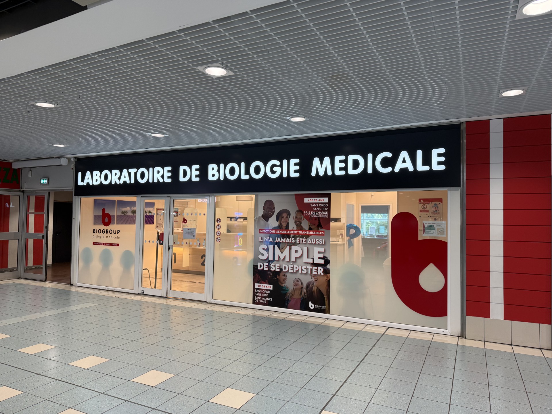 Images Laboratoire Vénétie - Paris 13e -  BIOGROUP PARIS OUEST