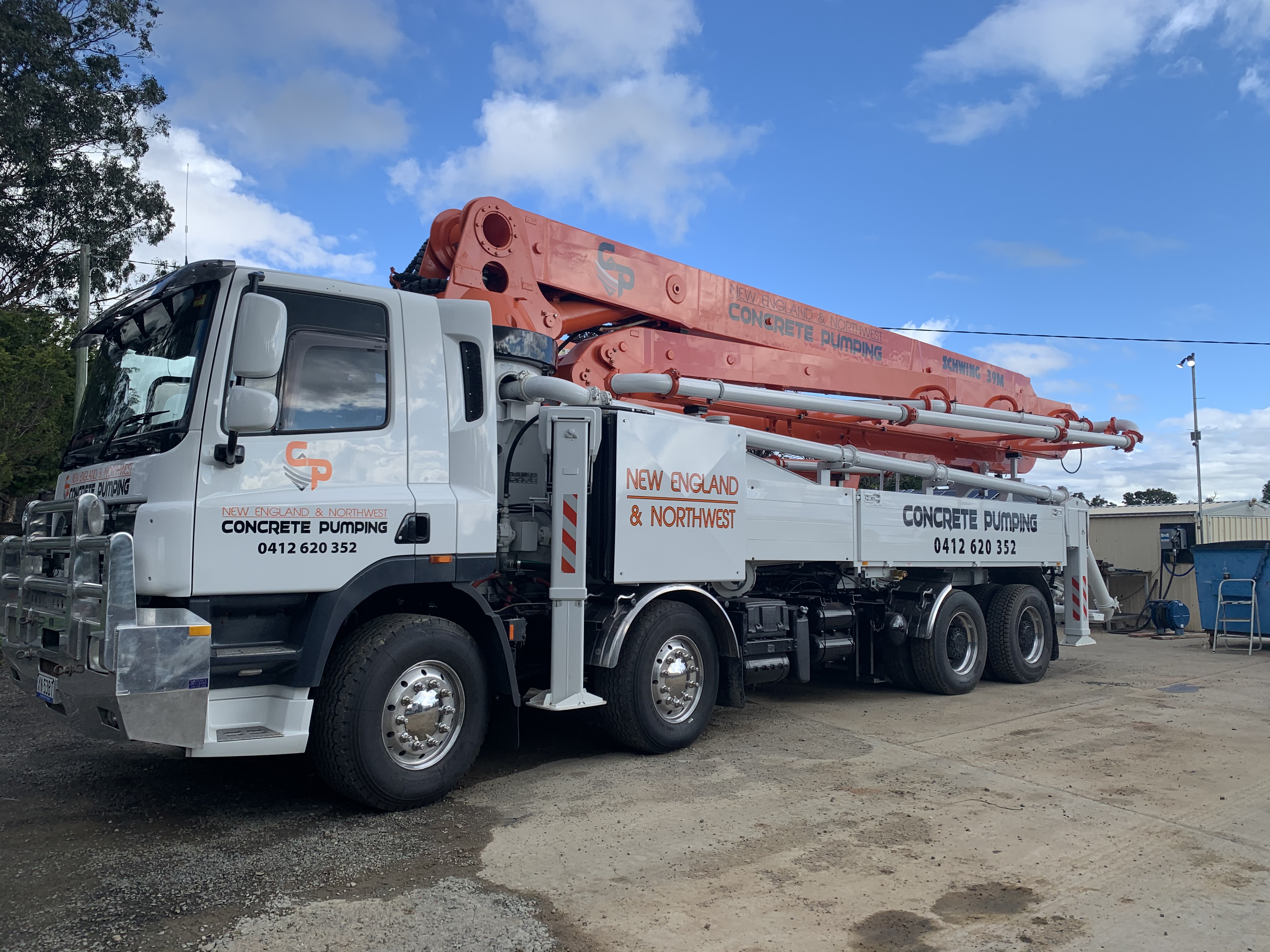 Images New England & North West Concrete Pumping
