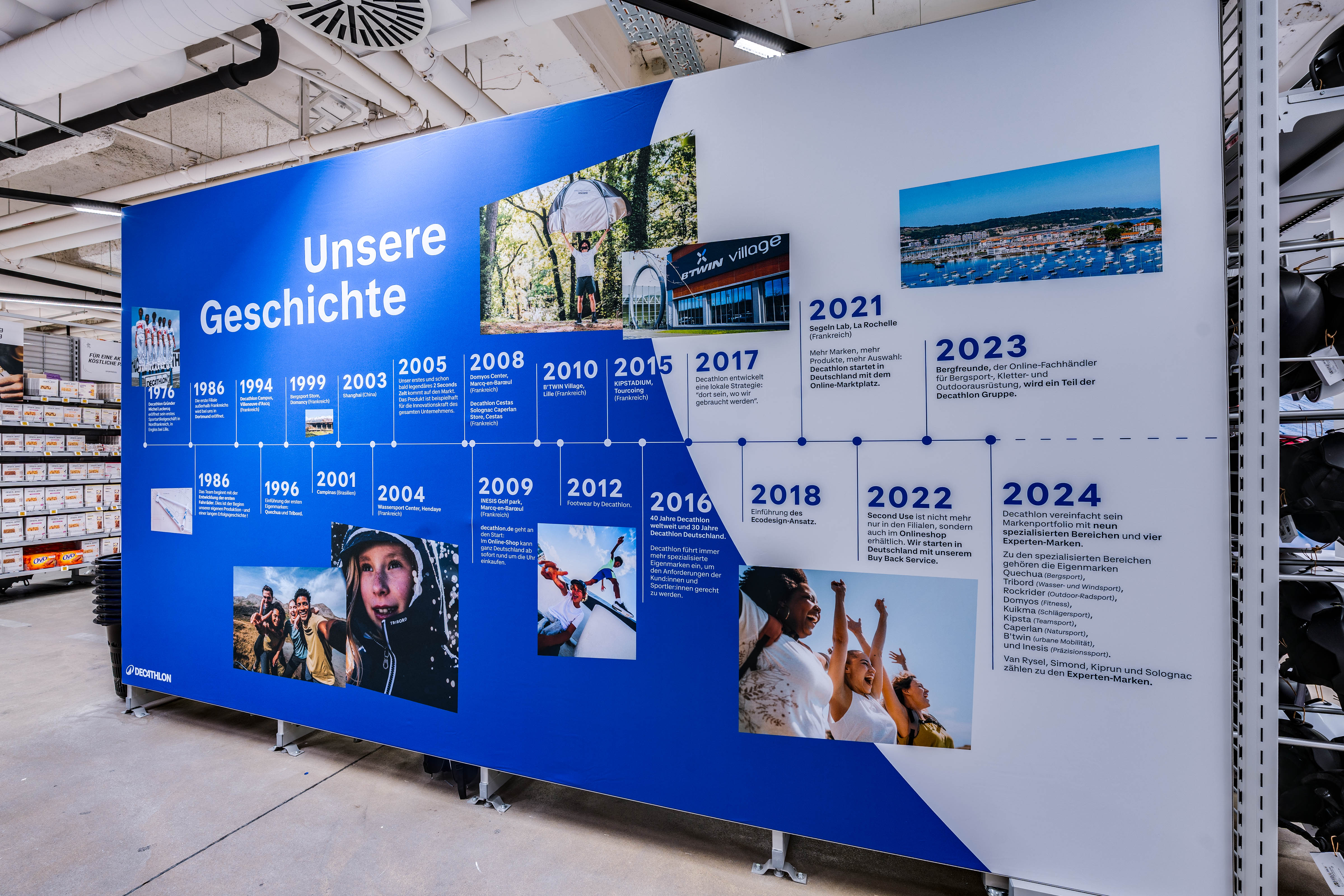 Bilder DECATHLON Nürnberg im WÖHRL