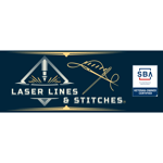 Laser Lines Stitches Logo