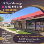 K Spa Massage Logo
