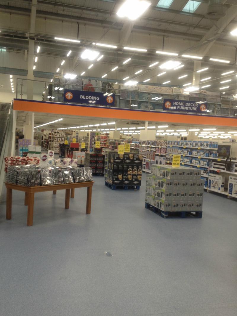 The inside of B&M's brand new Bristol Home Store