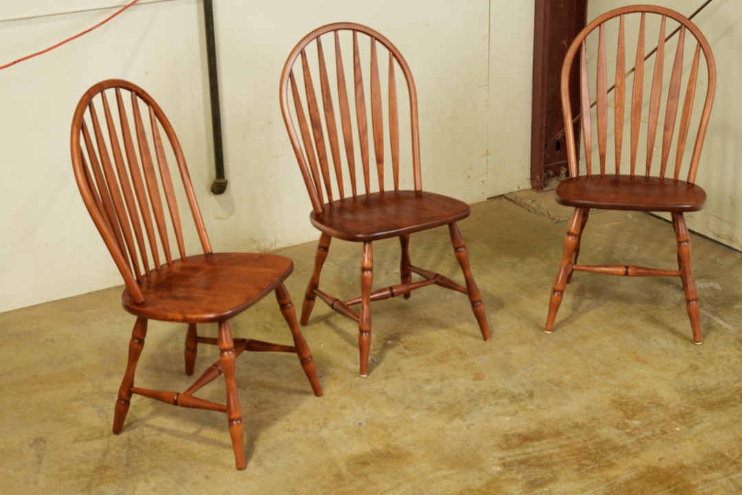 Wood Dining Chairs Refinished