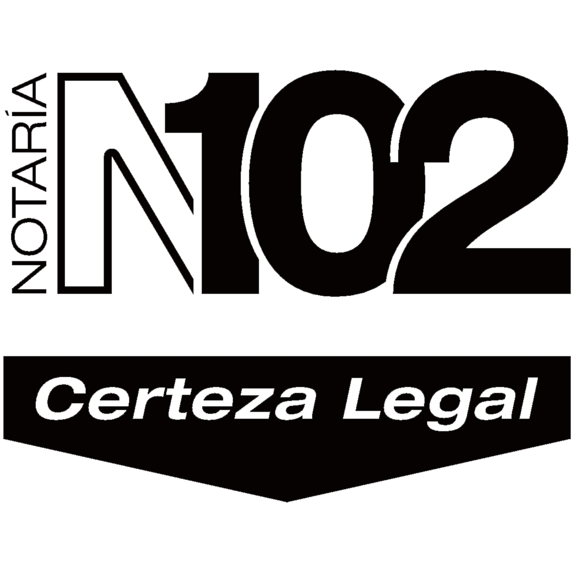 Notaría Pública 102 Logo