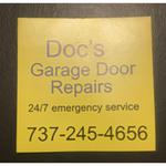 Doc's Garage Doors Logo