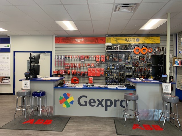 Gexpro Robinson Electrical Supply Counter