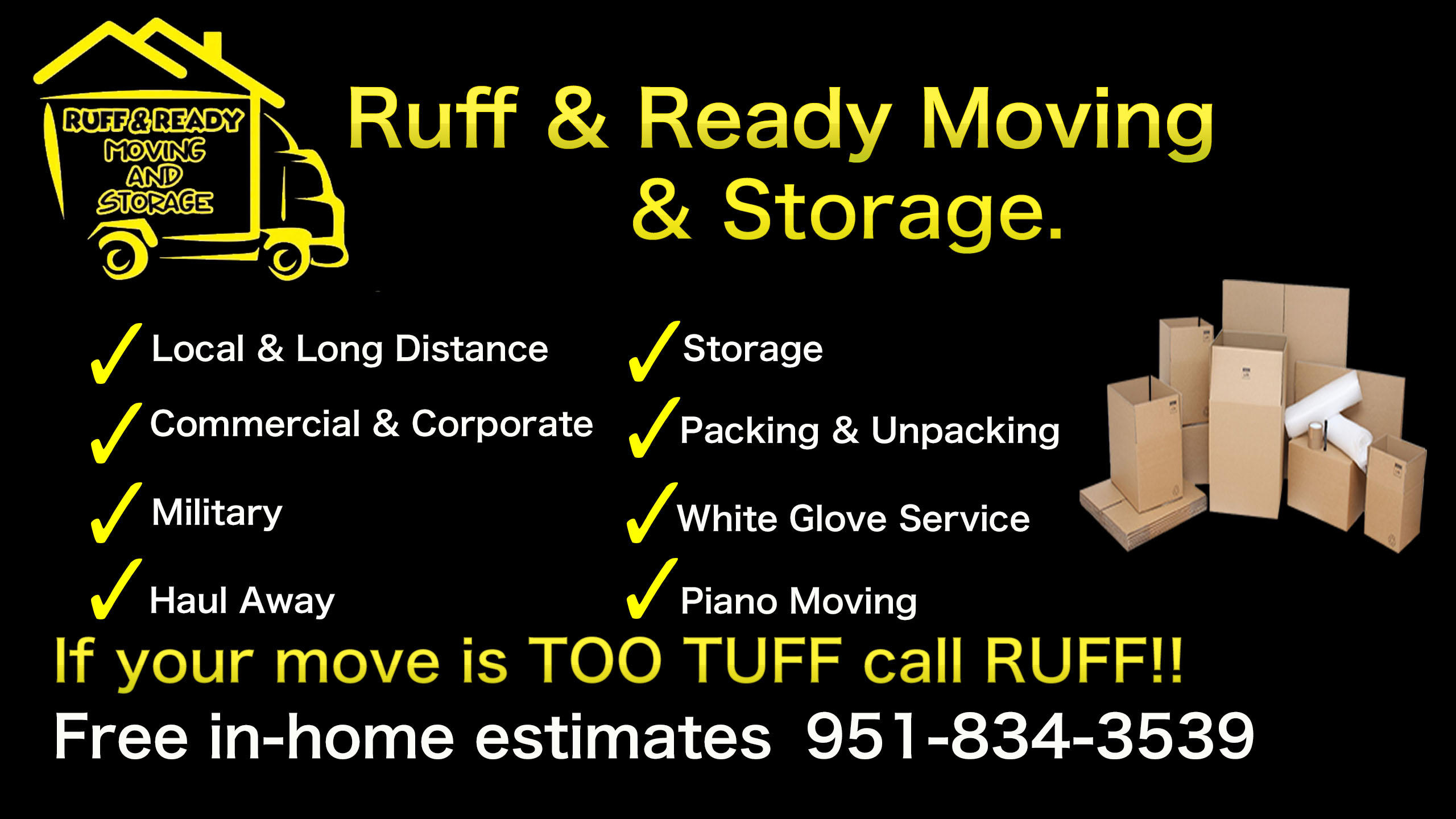 Ruff And Ready Moving In Temecula Ca Reviews Of Ruff And Ready Moving