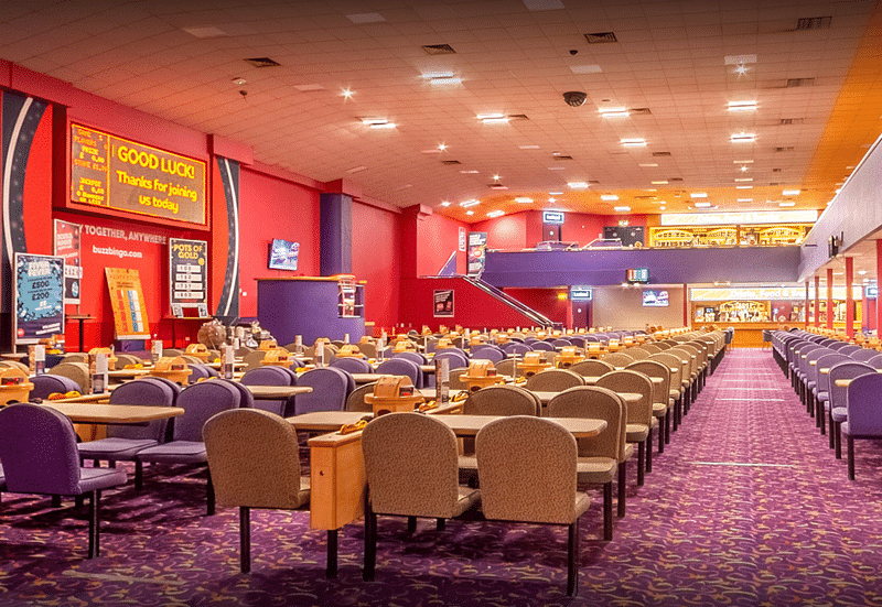 Images Buzz Bingo and The Slots Room Doncaster