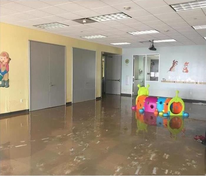 Flood in a daycare