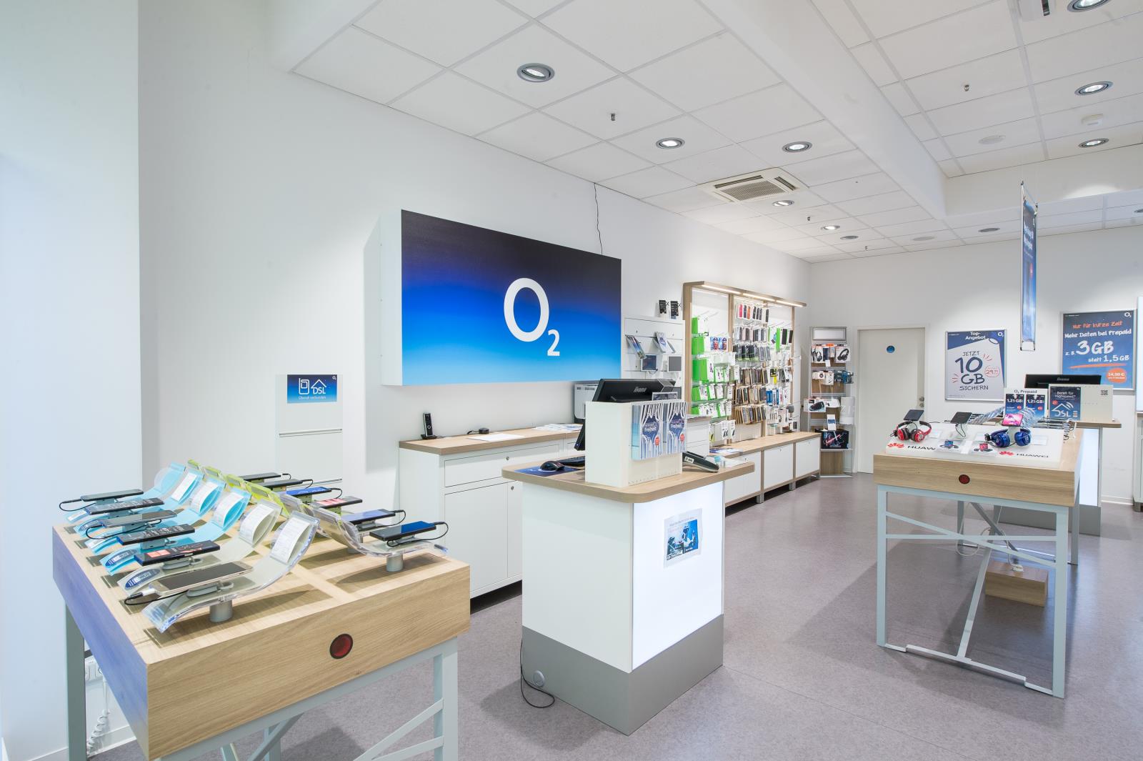 o2 Shop, Fackelrondell 1 in Kaiserslautern