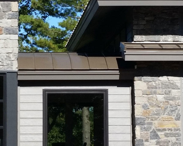 Standing Seam Roofing can be one of our most affordable steel roofing options. Metro Steel Construction can customize the size and width of your standing seam shingles.