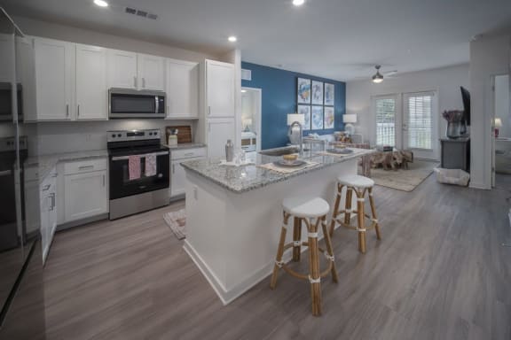 Gourmet Kitchen With Island