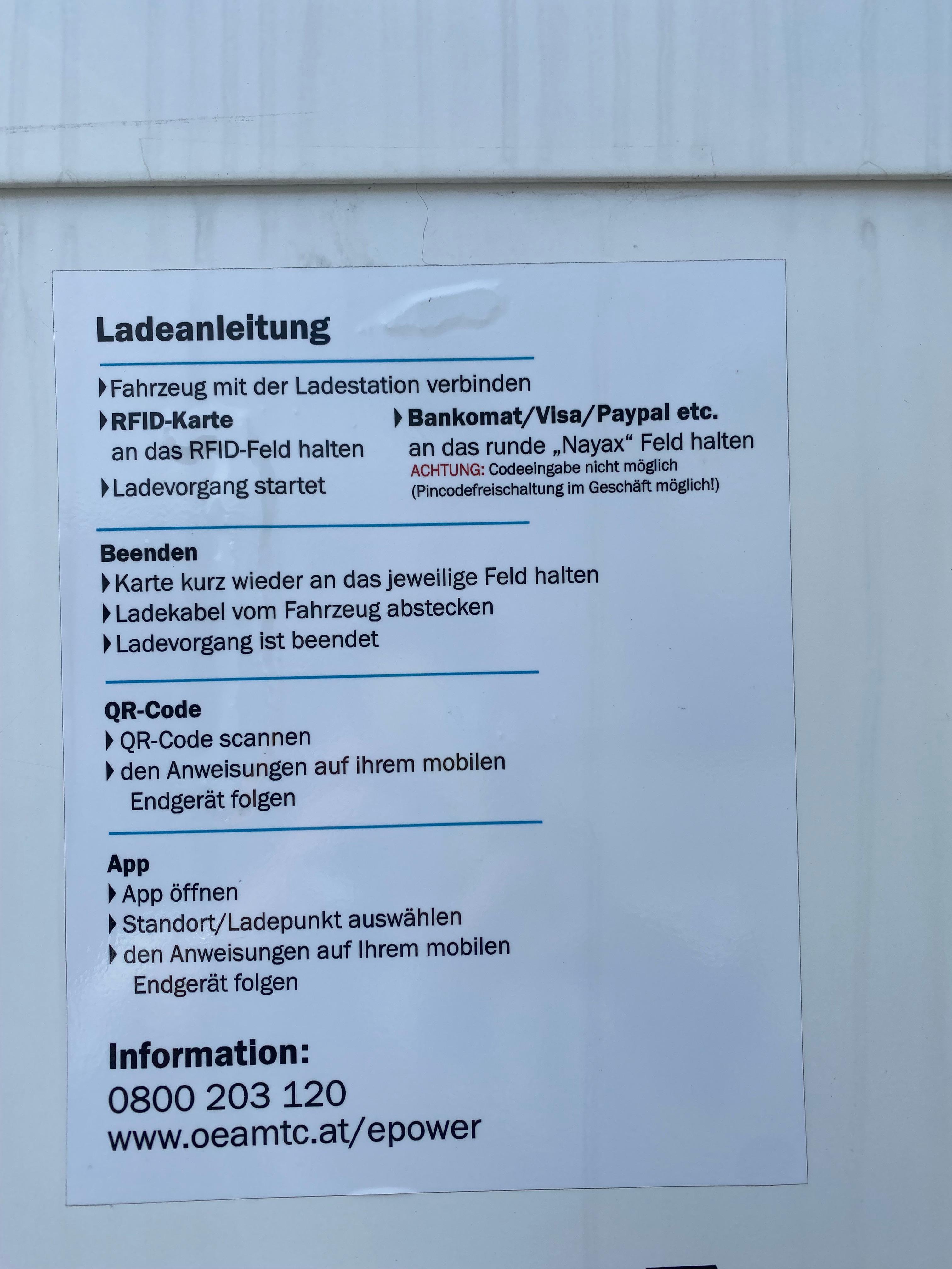 Hinteregger - ÖAMTC ePower Ladestation, Porschestraße 21 in St. Pölten