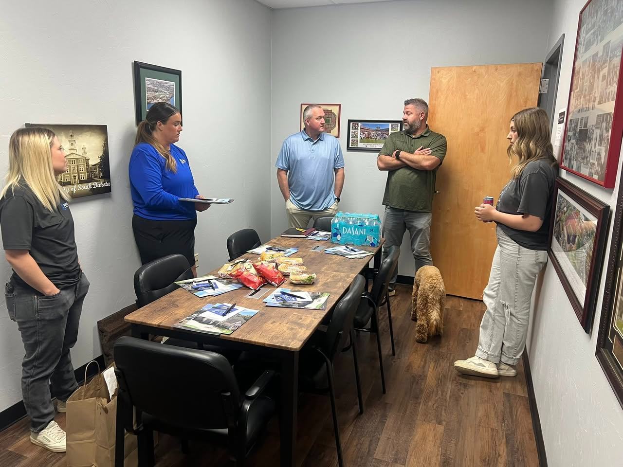 Honor Roofing & Construction did a lunch and learn for our team today.  They brought us Midway Deli which is always scrumptious! It is fantastic to connect with local businesses while learning things that help our customers!