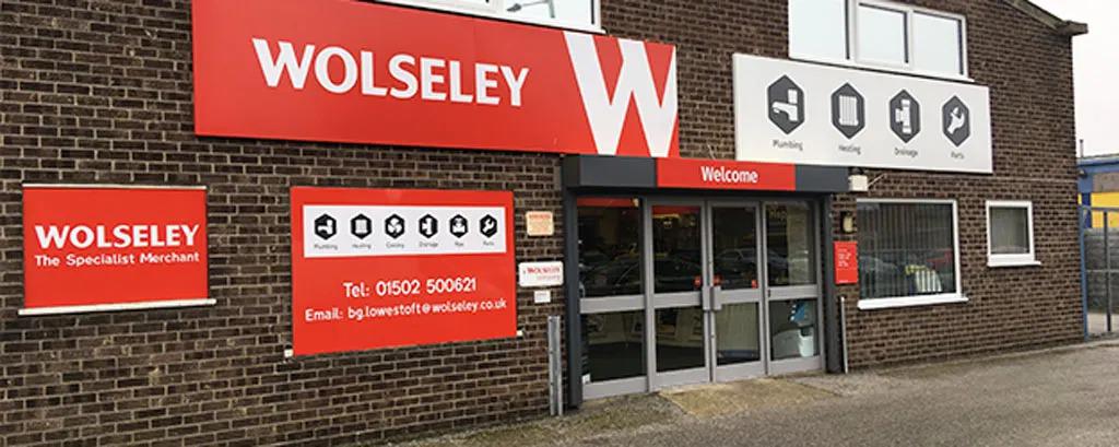 Wolseley Plumb & Parts - Your first choice specialist merchant for the trade Wolseley Plumb & Parts Lowestoft 01502 500621
