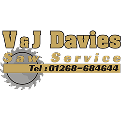 V & J Davies Saw Service Logo