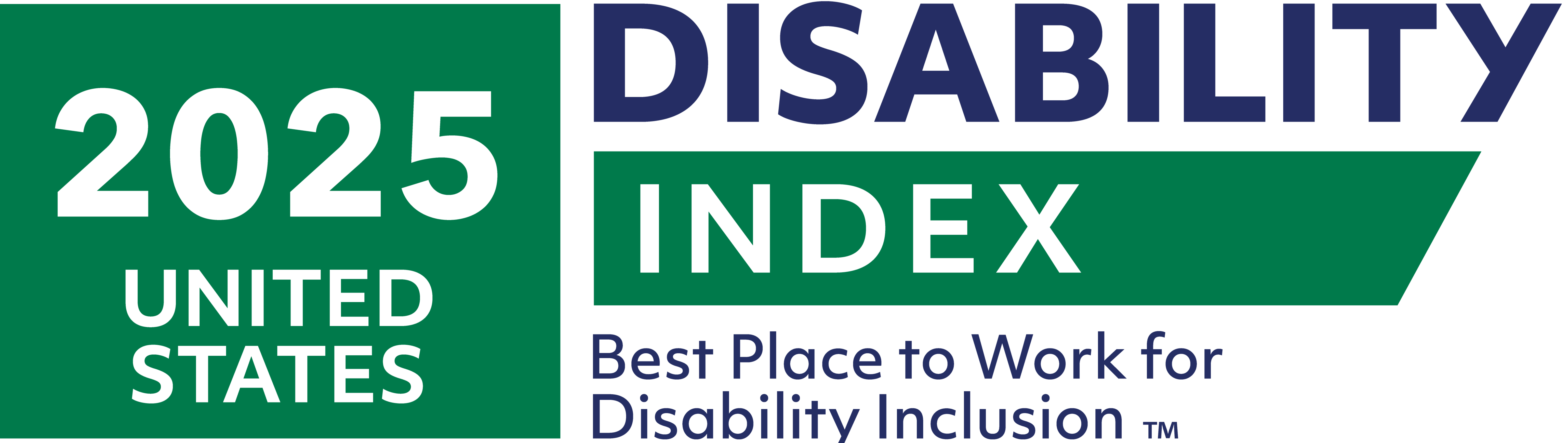 2025 Best Place to Work for Disability Inclusion logo