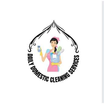 Daily Domestic Cleaning Services Logo