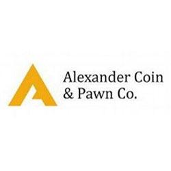 Alexander Coin & Pawn Logo