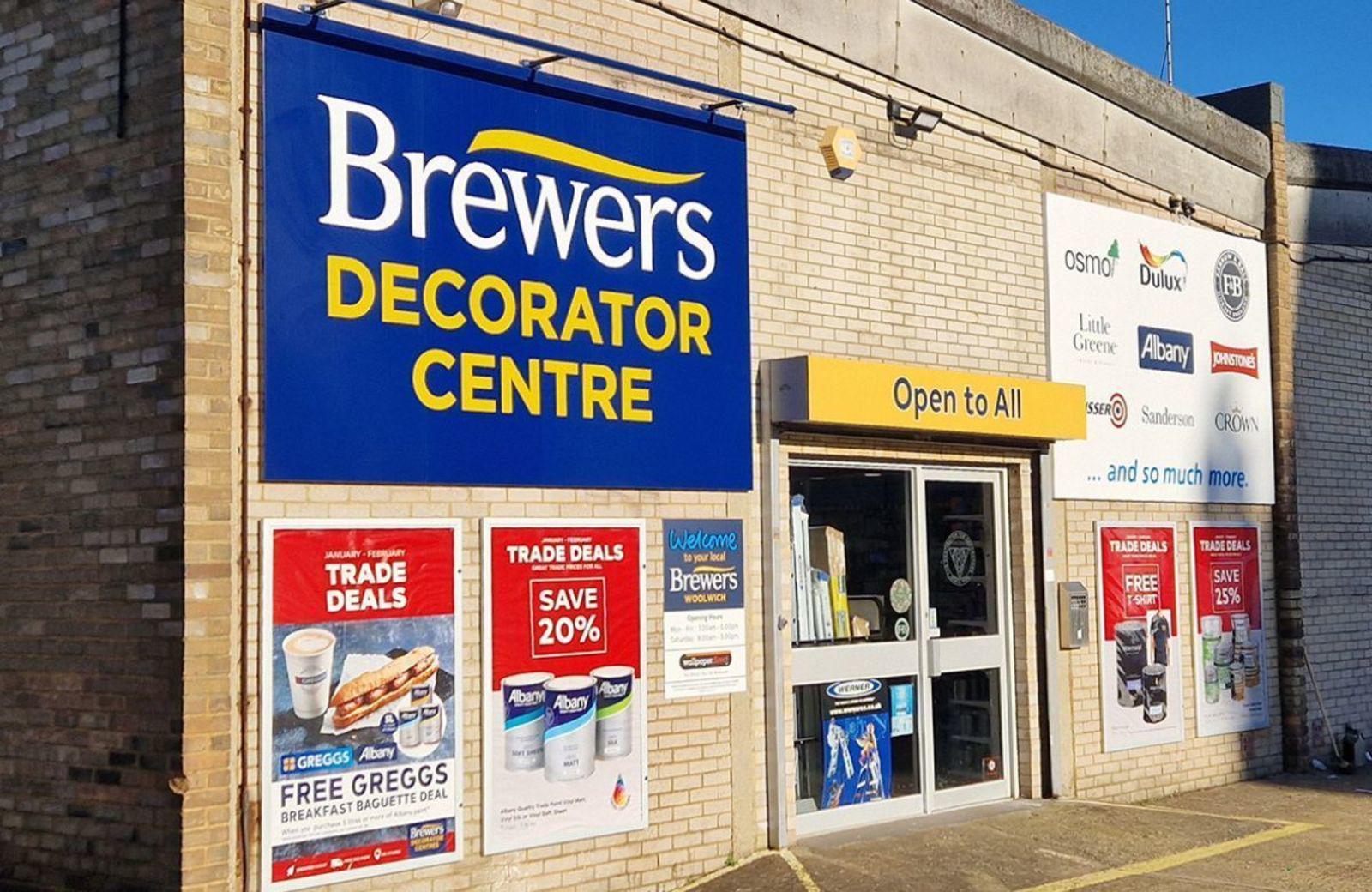 Brewers Decorator Centres Woolwich 020 8317 9177