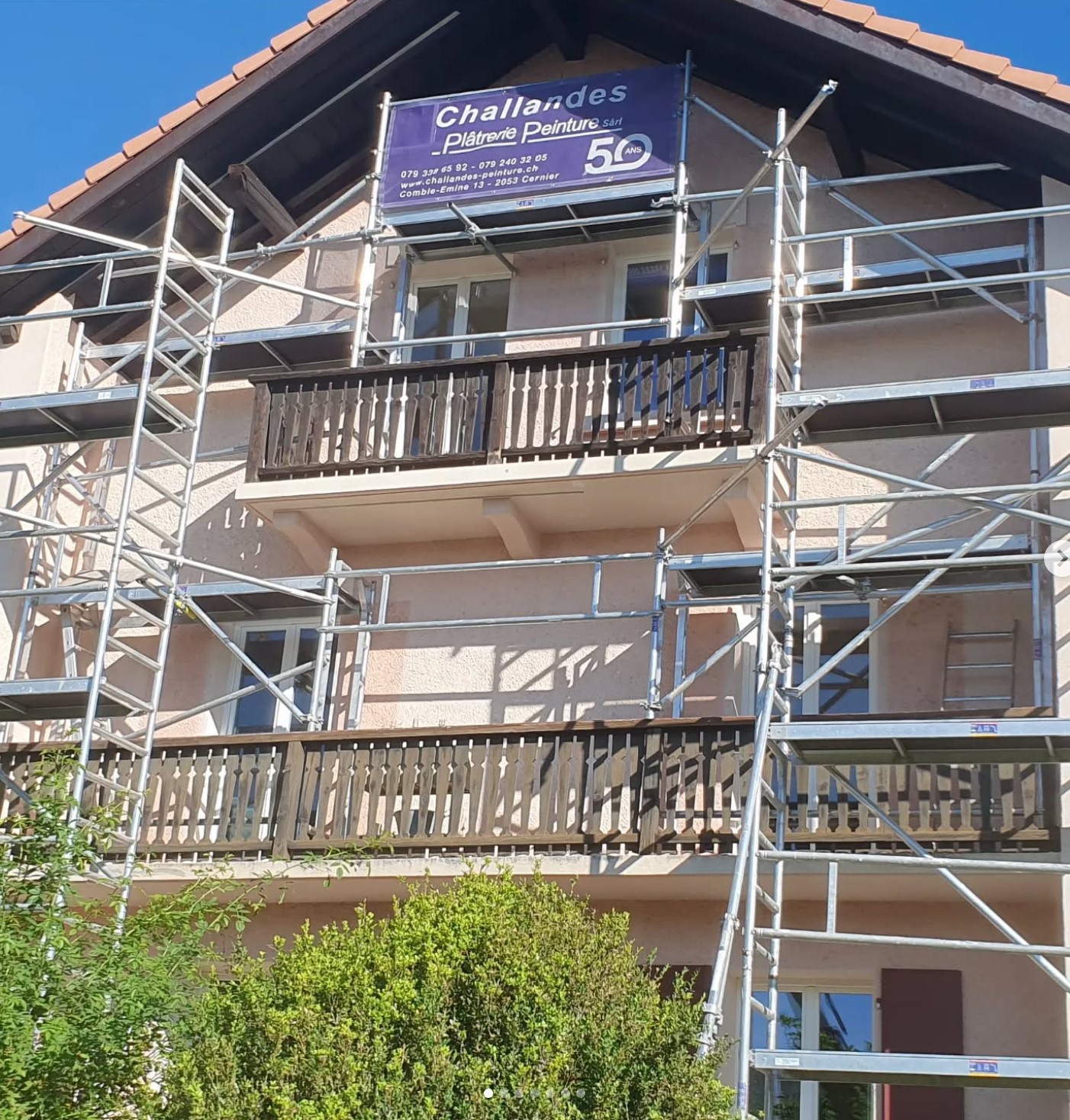 Bilder Challandes plâtrerie peinture Sàrl