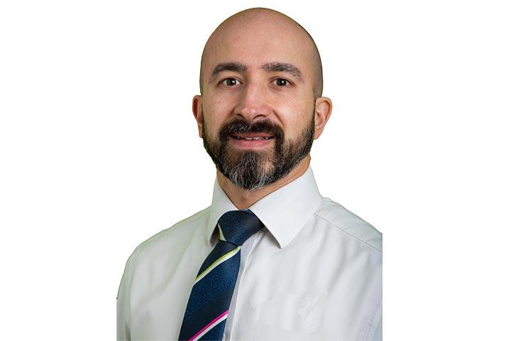 Sinan Khan, Ophthalmic Director in our Blandford Forum store