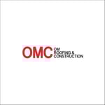 OM Roofing and Construction Logo