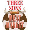 Clay Godfrey Meats and Three Sons Meat Market Logo