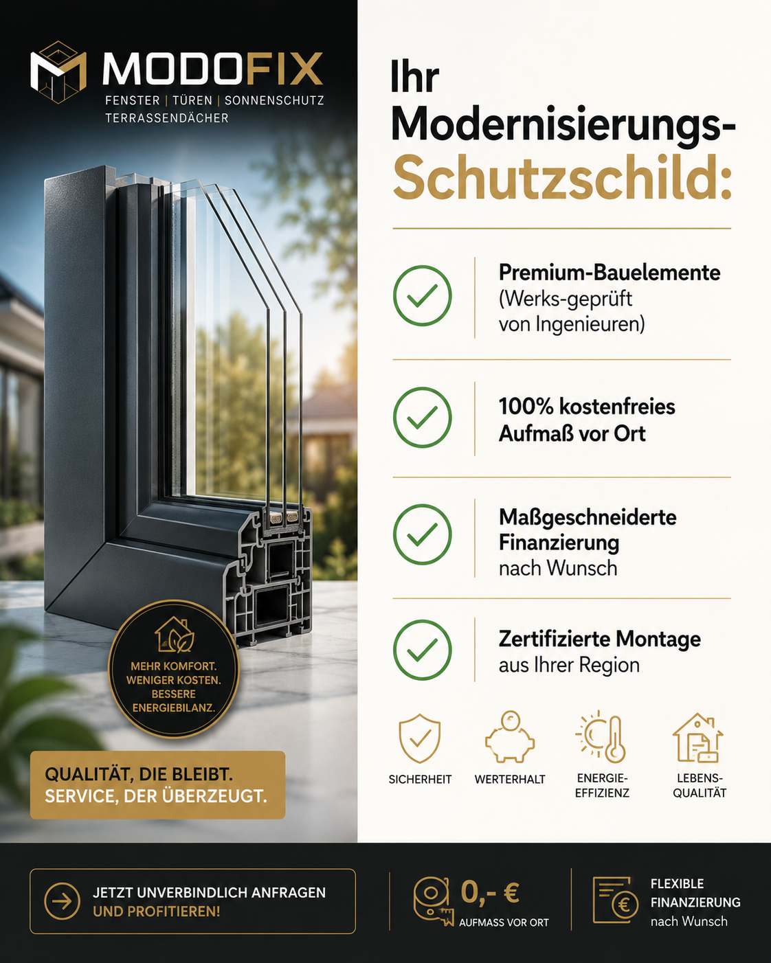 MODOFIX Premium Bauelement mit dem X-Faktor in Lingenfeld