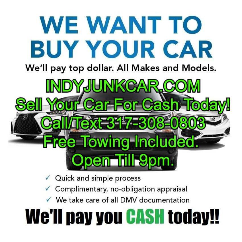 Indianapolis Cash For Junk Cars 622 Metairie Dr Greenwood IN