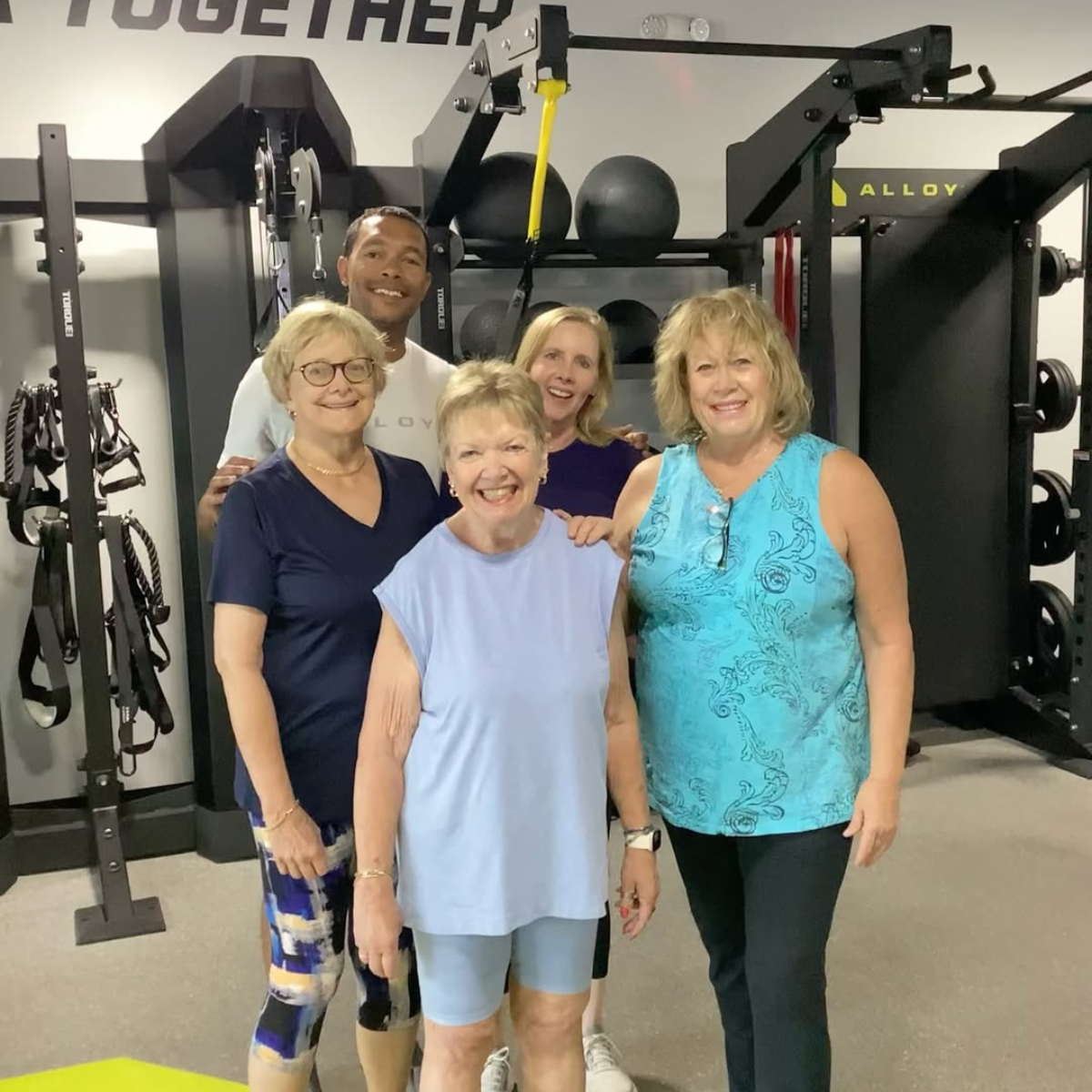 Small Group Personal Training in Jupiter, FL | Personalized Coaching, Better Results

Looking for small group fitness in Jupiter that delivers results? Alloy Personal Training Jupiter specializes in group fitness classes designed for adults over 40 who want personalized coaching without large classes.

Our group workout classes combine personal training structure with a supportive group. Unlike typical fitness classes or a crowded group classes gym, every session is coach-led and tailored to your fitness level. You&rsquo;ll follow a proven fitness program focused on strength, mobility, and long-term health.

If you&rsquo;ve tried generic workout classes or inconsistent workout programs, small group training offers a smarter solution. You get guidance, accountability, and a clear path to progress.

For those searching for effective exercise group classes, this is where coaching meets community.

Start today and experience small group training that gets real results.