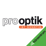 Kundenlogo pro optik Wendlingen mit Hörzentrum