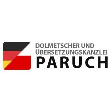 Logo Dolmetscher und Übersetzungskanzlei Paruch