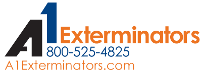 A1 Exterminators (Logo) | 800-525-4825 | a1exterminators.com