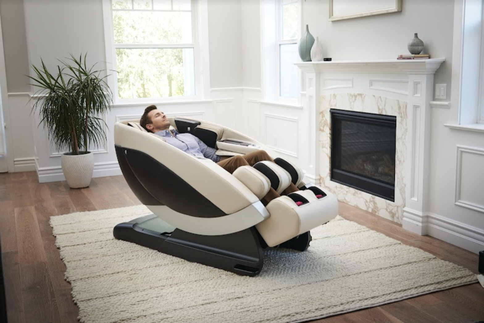 Discover a new realm of relaxation and rejuvenation with the Super Novo Massage Chair. This state-of-the-art chair takes massage technology to unprecedented heights, offering an unparalleled experience that will leave you feeling invigorated and refreshed.