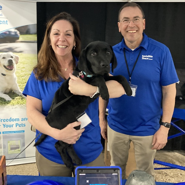 Invisible Fence® Trainers and Dog Trainee in Washtenaw County, MI