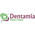 Dentamia. Clínica Dental Logo